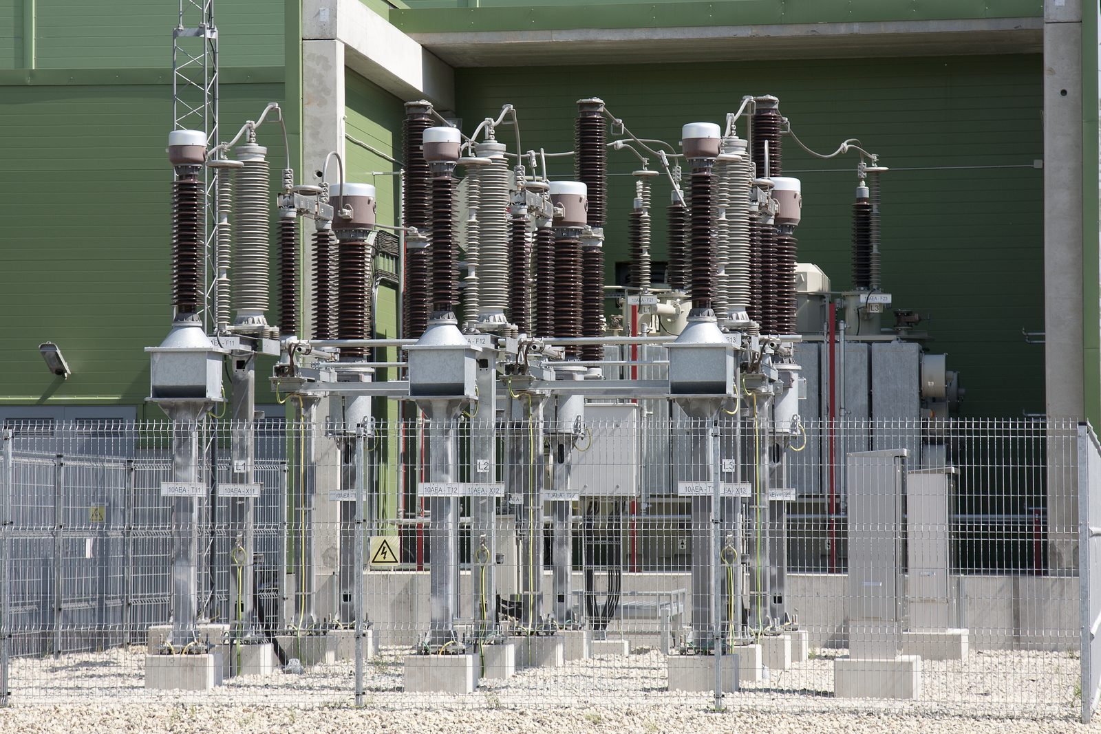 High-voltage power generation coils